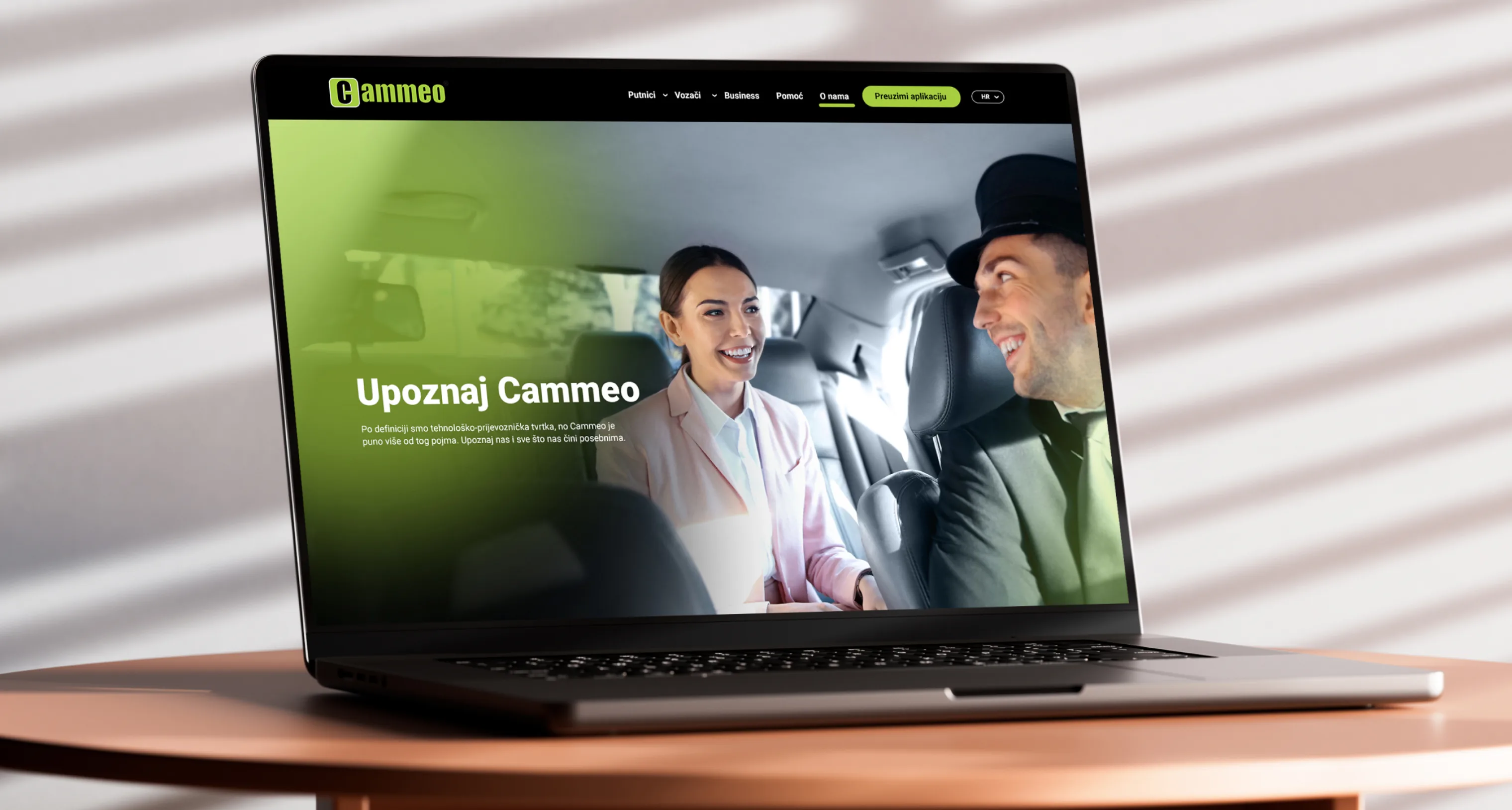Redizajn Cammeo web-stranice na desktopu i mobitelu