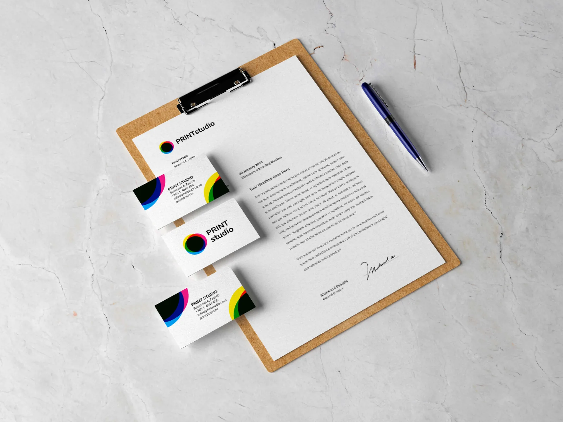 Print Studio identity