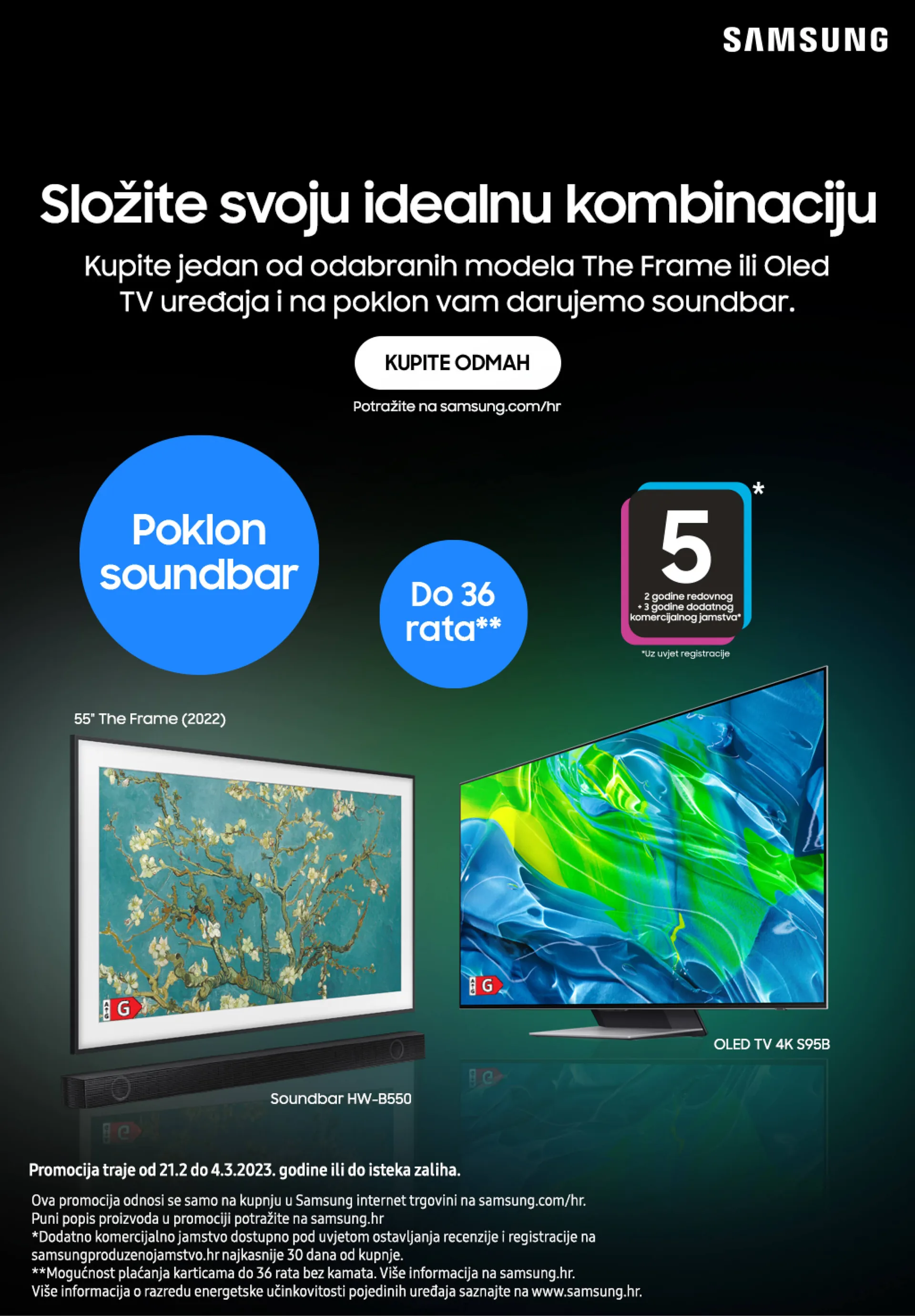 Samsung promotivni vizual