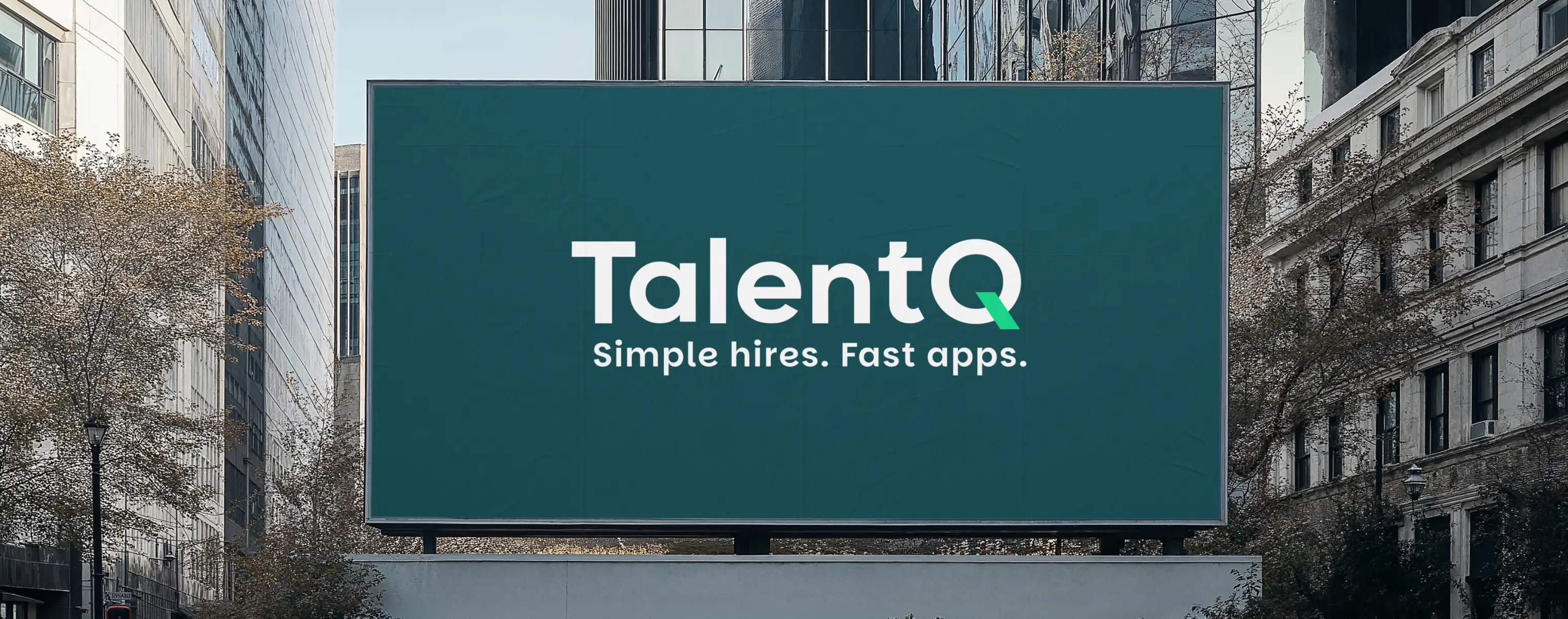 TalentQ platform dashboard and brand overview