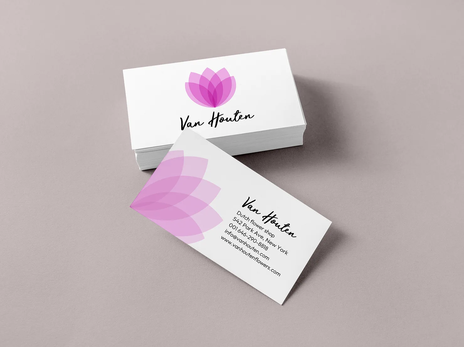 Van Houten posjetnice