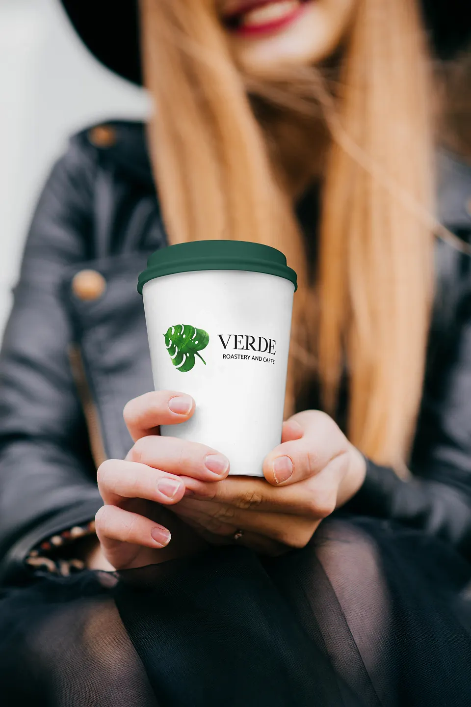 Verde čaša za van