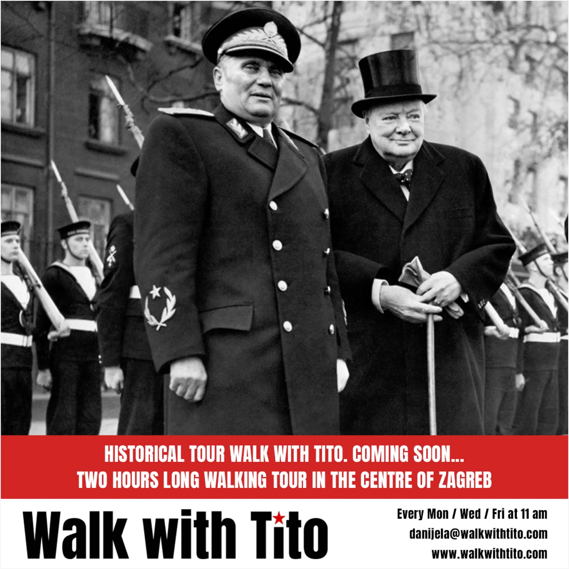 Walk with Tito brending