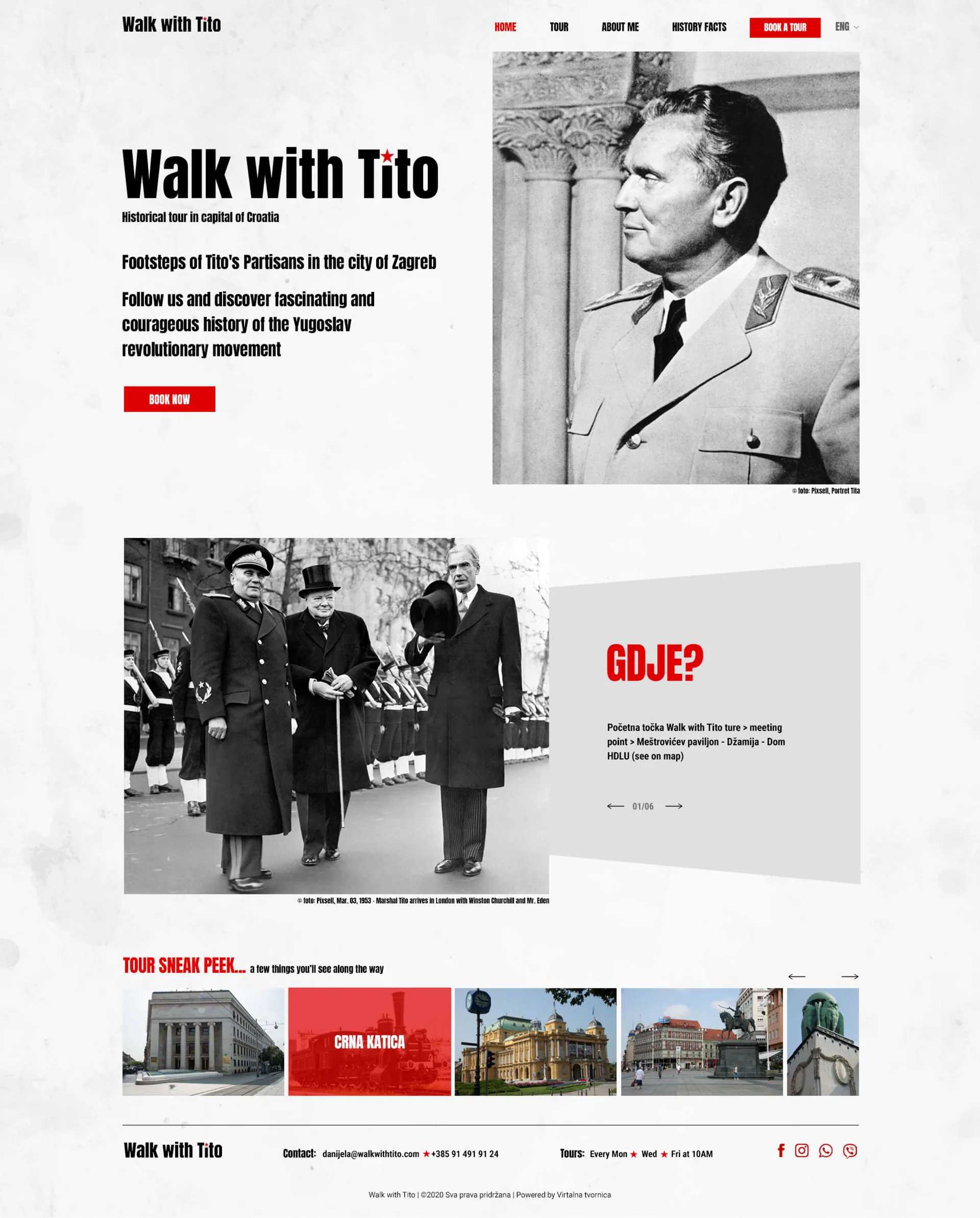 Walk with Tito brend u upotrebi